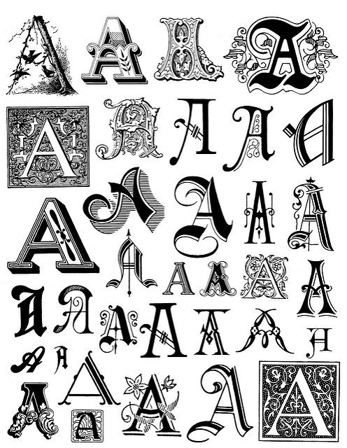 Alphabet 1 by Brenda Clarke, on Flickr, used under a CC-BY 2.0 license